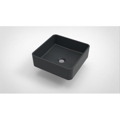 Arcqua Case waskom vierkant 37x37cm mat antraciet WAS461210