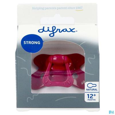 Difrax Fopspeen Natural 12+ Maanden Uni Wildberry