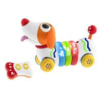 Chicco DogRemi radiogestuurd hondenspeelgoed, interactief blaf- en wandelspeelgoed met licht en geluid, 2-weg afstandsbediening, interactief speelgoed voor kinderen, 18 maanden tot 4 jaar - thumbnail