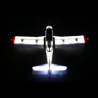 E-flite Brave Night Flyer BNF Basic Radiografisch bestuurd (RC) passagiersvliegtuig Elektromotor - thumbnail