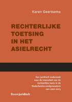 Rechterlijke toetsing in het asielrecht - Karen Geertsema - Paperback (9789462905559) - thumbnail