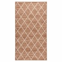 vidaXL Tapijtloper 80x200 cm lichtbruin - thumbnail