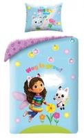 Gabby&apos;s Dollhouse dekbedovertrek Way to Grow- 140 x 200 cm - Katoen - 70 x 90 cm - thumbnail