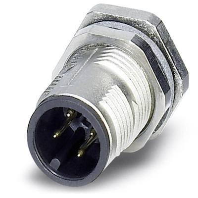 Phoenix Contact 1551820 Sensor/actuator inbouwconnector M12 Aantal polen (sensoren): 4 Stekker, inbouw 20 stuk(s) Package