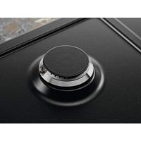 Electrolux EGS6436RK Zwart Ingebouwd Gaskookplaat 4 zone(s) - thumbnail
