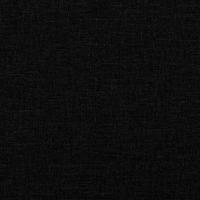 Bedframe zonder matras stof zwart 200x200 cm - thumbnail