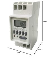 C-Control TM-848-2 DIN-rail schakelklok Digitaal 230 V/AC 4000 W - thumbnail