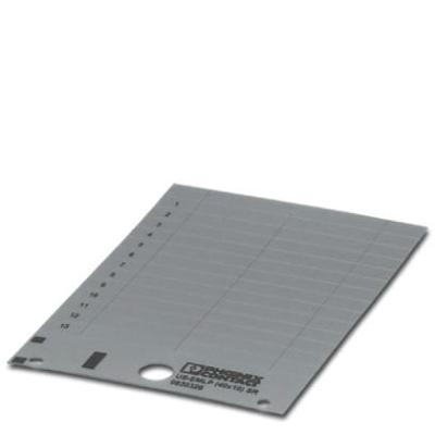 Phoenix Contact 0830993 US-EMLP-HA (85,6X54) SR Etiketten voor thermotransferprinter Montagemethode: Plakken Markeringsvlak: 53.70 x 84.90 mm Aantal