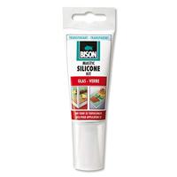 Siliconenkit Glas Transparant Tube 60 ml Bison - Bison - thumbnail