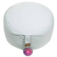 Yogi & Yogini Meditatiekussen Rond Katoen Celadon - 33 x 17 cm - thumbnail