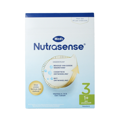 Nutrasense peutermelk 3 (1+jr) 700 Gram