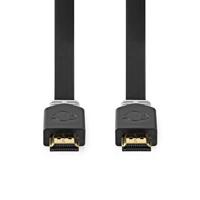 Platte High Speed HDMI-kabel met Ethernet | HDMI-connector - HDMI-connector | 2,0 m | Antraciet - thumbnail
