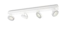 Philips PlafondspotsClockwork 4-lichts 2700K wit - 531743116 - thumbnail