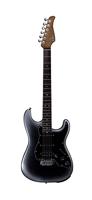 Mooer GTRS Professional 800 Intelligent Guitar P800 Dark Silver elektrische gitaar met gigbag - thumbnail