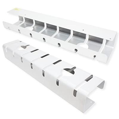 ROLINE kabelgoot, voor montage onder bureau (2 stuks), wit ROLINE kabelgoot, voor montage onder bureau (2 stuks), wit