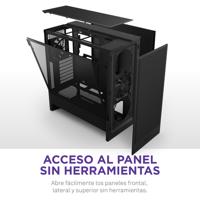 ATX Semi-toren doos NZXT H510 Zwart - thumbnail