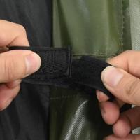 VidaXL Hengeltas 160 cm oxford stof donkergroen - thumbnail