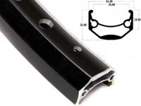 Ryde Velg 26 inch 559 andra 40 geheel zwart 32 gaats - thumbnail