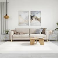 Salontafels 2 st 50x50x40 cm bewerkt hout betongrijs - thumbnail