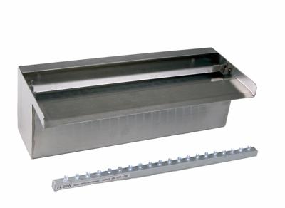 Ubbink niagara waterval met led-verlichting 30 cm roestvrij staal