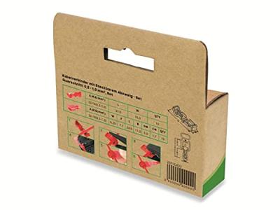 Quadrios 2011C402 2011C402 Aftakconnector Flexibel: 0.5-1 mm² Massief: 0.5-1 mm² Aantal polen: 2 20 stuk(s) Rood