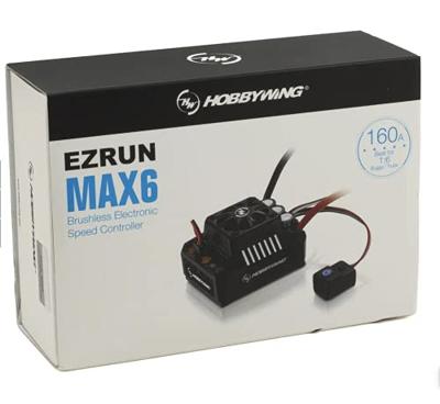 Hobbywing EZRun Max6 V3 160A brushless regelaar