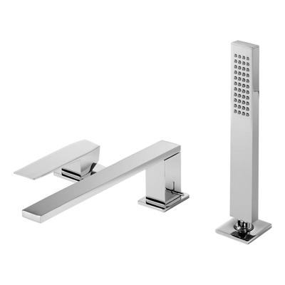 Tres Slim Badmengkraan voor randset met handdouche Chroom 20216101