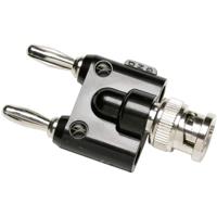 Fluke BP881 Meetadapter BNC-stekker - Bananenstekker 4 mm Stapelbaar Zwart - thumbnail