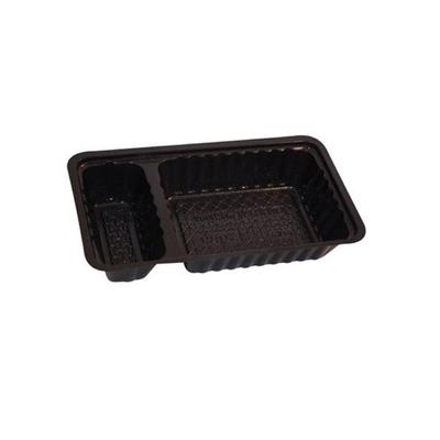 Bak | PS | A23 | snackbak | 170x95x33mm | zwart | 1000 stuks