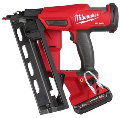 Milwaukee M18 FUEL™ FN16GA-202X Accu Afwerktacker 16Ga 18V 2.0Ah in HD-Box - 4933478092