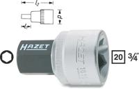 HAZET Dopsleutelbit 1010-17 · 3/4 inch (20 mm) vierkant hol · Binnen-zeskant-profiel · SW 17 mm - thumbnail