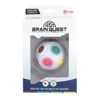 Toi-Toys brain quest magische puzzelbal 7 cm Toi-Toys brain quest magische puzzelbal 7 cm