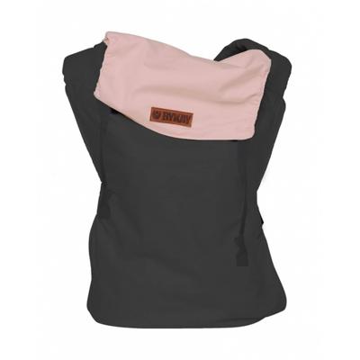ByKay Draagtas Click Carrier Reversible Baby Steel Grey / Vintage Pink