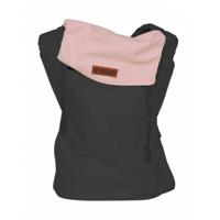 ByKay Draagtas Click Carrier Reversible Baby Steel Grey / Vintage Pink - thumbnail