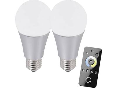 Paul Neuhaus Q® Starterkit Q® Energielabel: A+ (A++ - E) E27 8.5 W Warm-wit, Neutraal wit, Koud-wit