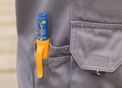 Pica 150/40 Markeerstift voor diepe gaten | Rood | Blister - PI15040SB