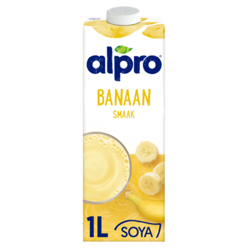 Alpro Sojadrink Banaan Houdbaar 1L bij Jumbo