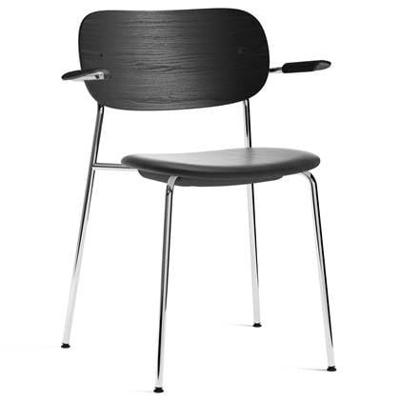 Audo Copenhagen Co Chair armstoel chrome gestoffeerd Dakar 0842