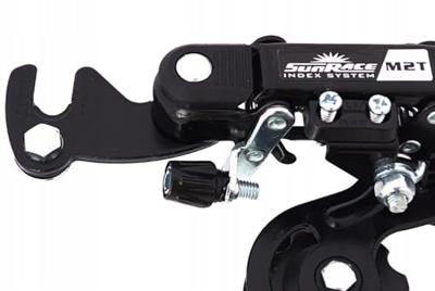 Sunrace a-derailleur race 5/6/7v m/haak