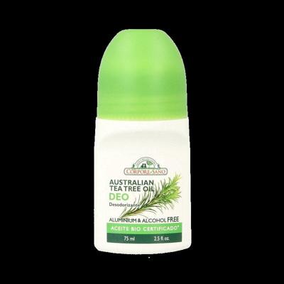 Corpore Sano Deodorant roller tea tree 75 Milliliter Corpore Sano Deodorant roller tea tree 75 Milliliter