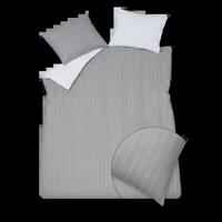 Vandyck Vandyck Dekbedovertrek Home Puglia Percale grey 2-persoons (200x200/220 ) - thumbnail