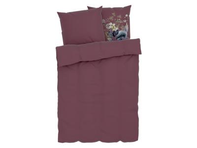 LIVARNO home Satijnen dekbedovertrek 200 x 200 cm (Bordeaux)