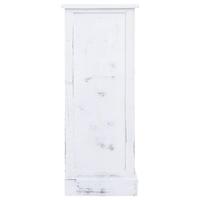 Ladekast 60x30x75 cm hout wit - thumbnail