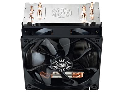 Cooler Master Hyper 212 Evo Processor Koeler 12 cm Aluminium, Zwart