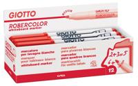 Giotto Robercolor whiteboardmarker, medium, ronde punt, rood - thumbnail