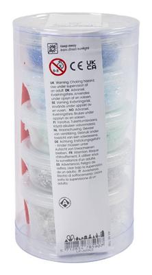 Creativ Company Stone clay mix, blauw/groen harmonie, 1 doos