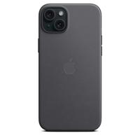 Apple Finewoven Case Backcover Apple iPhone 15 Plus Zwart Inductieve lading, Stootbestendig - thumbnail