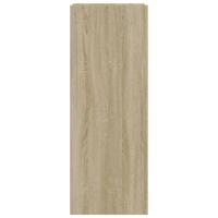 VidaXL Schoenenkast 52x37,5x100 cm bewerkt hout sonoma eikenkleurig - thumbnail