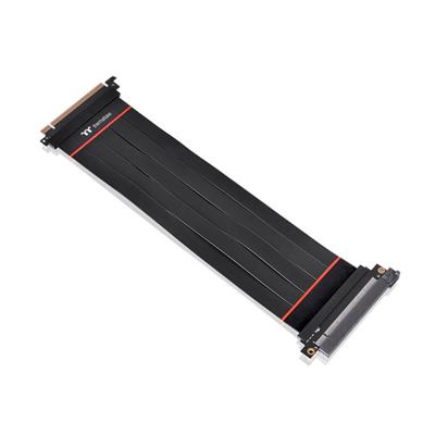 Thermaltake PCIe Riser-kabel PCIe 4.0 PCIe x16 stekker, PCIe x16 bus 0.30 m Zwart AC-058-CO1OTN-C1 Thermaltake PCIe Riser-kabel PCIe 4.0 PCIe x16 stekker, PCIe x16 bus 0.30 m Zwart AC-058-CO1OTN-C1
