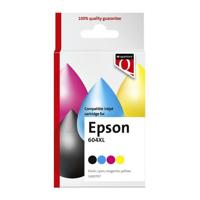 Inktcartridge Quantore alternatief tbv Epson 604XL T10H94 zwart + 3 kleuren - thumbnail